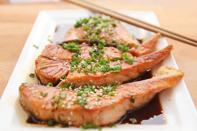 Grilled Salmon with Quinoa Salad